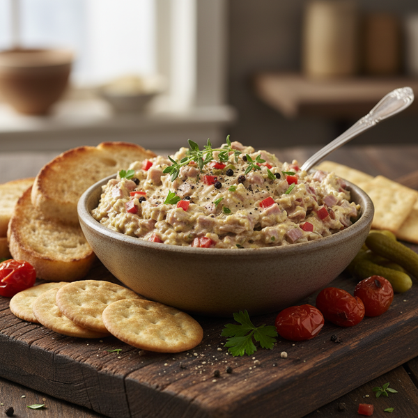 Savory Celebration Ham Spread recipe