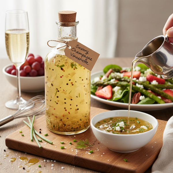 Savory Champagne Vinaigrette recipe
