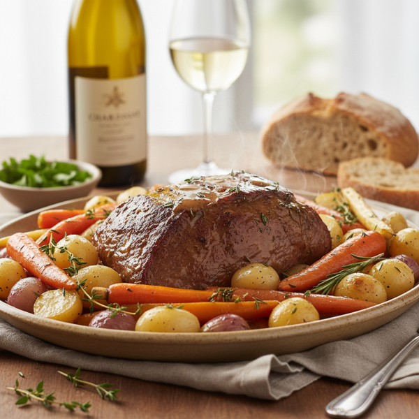 Savory Chardonnay Pot Roast recipe