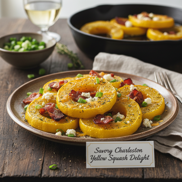 Savory Charleston Yellow Squash Delight recipe