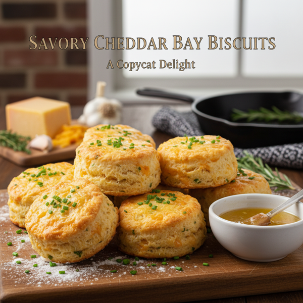 Savory Cheddar Bay Biscuits: A Copycat Delight recipe
