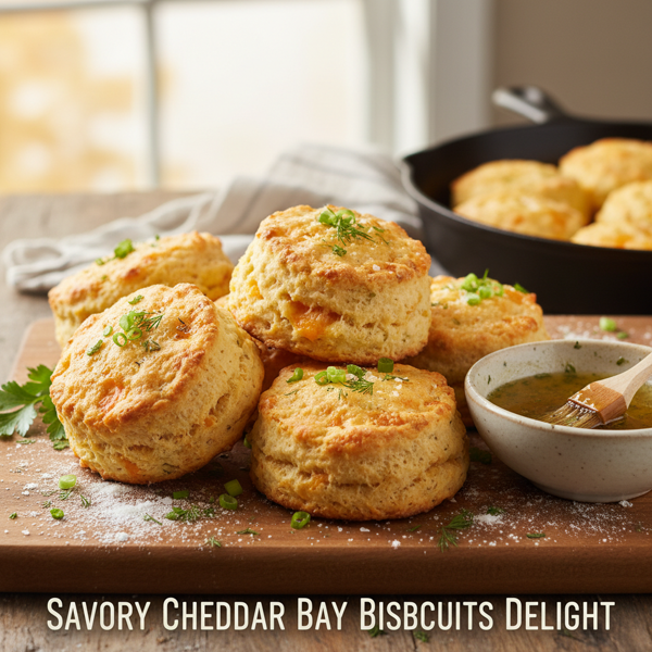 Savory Cheddar Bay Biscuits Delight recipe