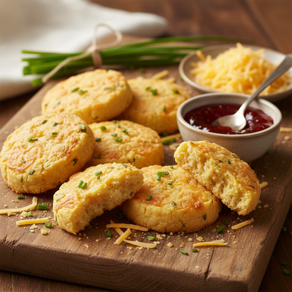 Savory Cheddar Shortbread Delights recipe