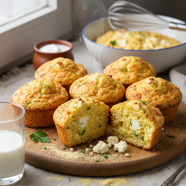 Savory Cheese Muffins (Proja) recipe