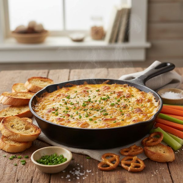 Savory Cheesy Onion Delight Dip recipe