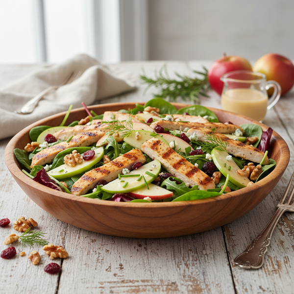 Savory Chicken-Apple Delight Salad recipe