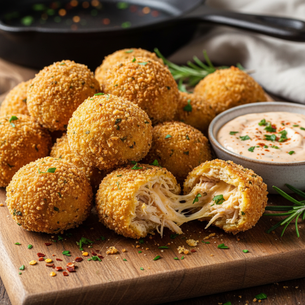 Savory Chicken Cheese Ball Delight recipe