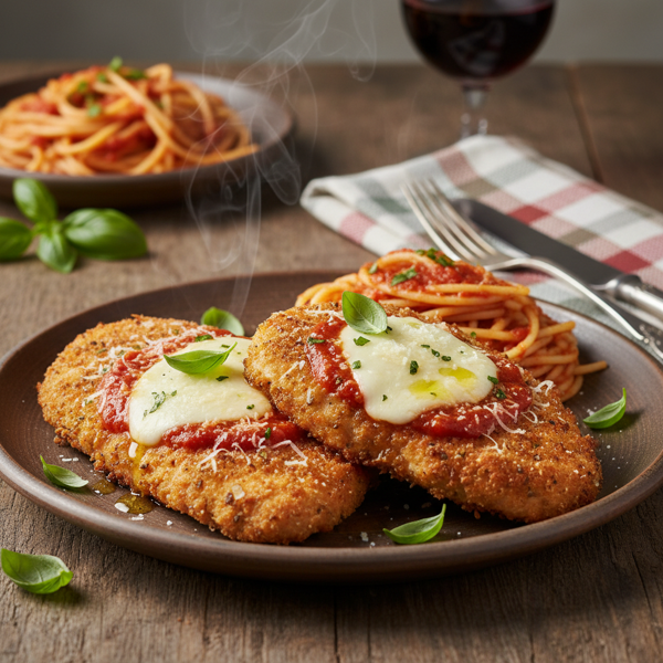 Savory Chicken Parmigiana Delight recipe