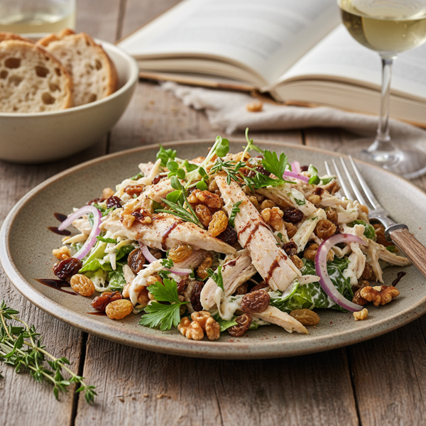 Savory Chicken & Raisin Medley Salad recipe