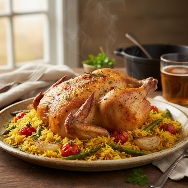 Savory Chicken and Rice Delight recipe