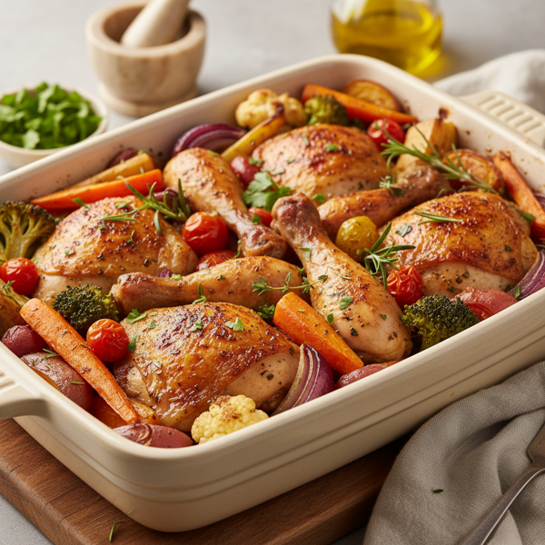 Savory Chicken and Vegetable Bake recipe