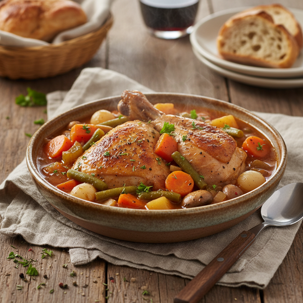 Savory Chicken and Vegetable Stew recipe