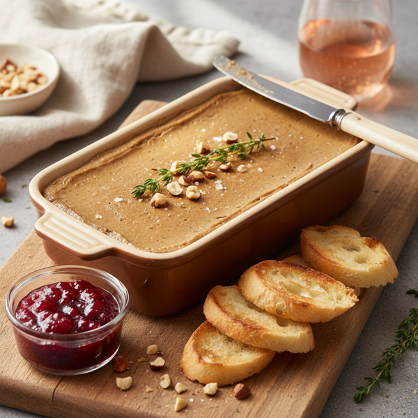 Savory Chilled Chicken Liver Pâté recipe