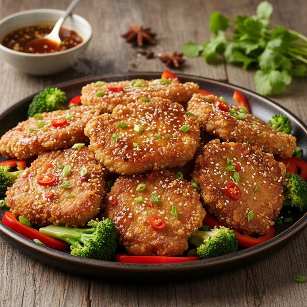 Savory Chinese-Style Crispy Pork Chops recipe