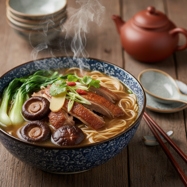 Savory Chinese Duck Soup recipe