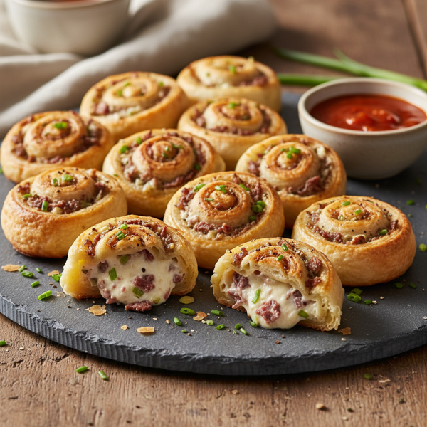 Savory Chipped Beef and Cream Cheese Bites recipe