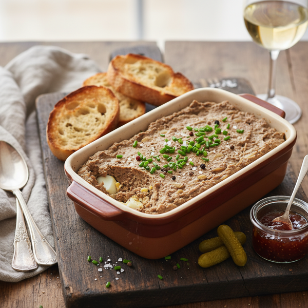 Savory Chopped Chicken Liver Pâté recipe
