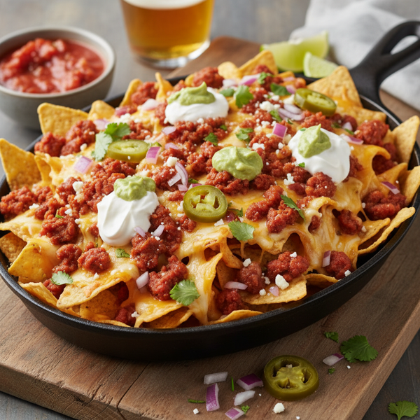 Savory Chorizo Nacho Supremes recipe