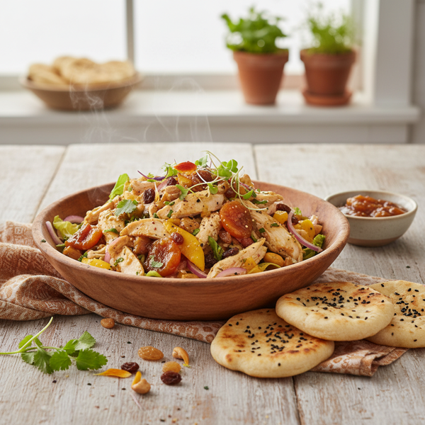 Savory Chutney Chicken Salad Delight recipe