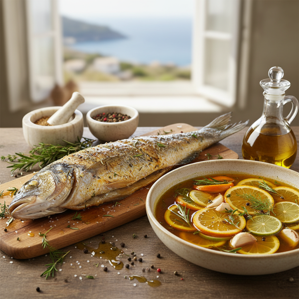 Savory Citrus Herb Fish Marinade recipe