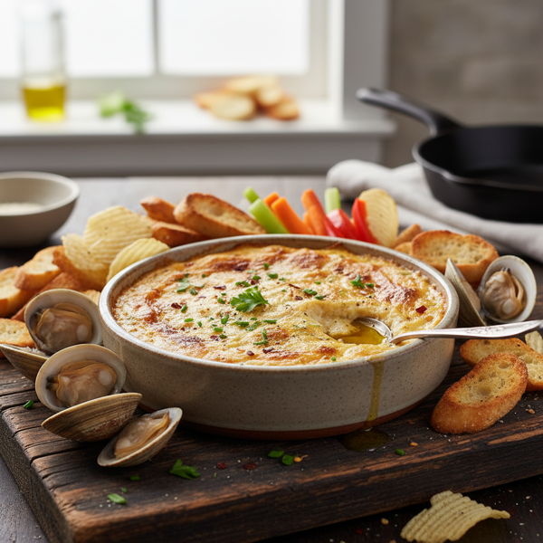 Savory Clam Dip Delight recipe
