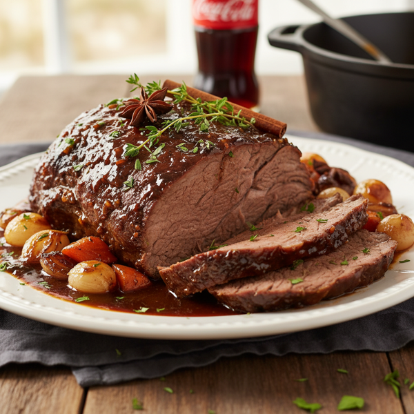 Savory Cola Braised Beef Roast recipe
