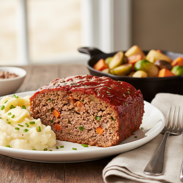 Savory Comfort Meatloaf recipe