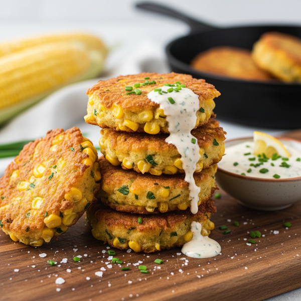 Savory Corn Dodger Delights recipe