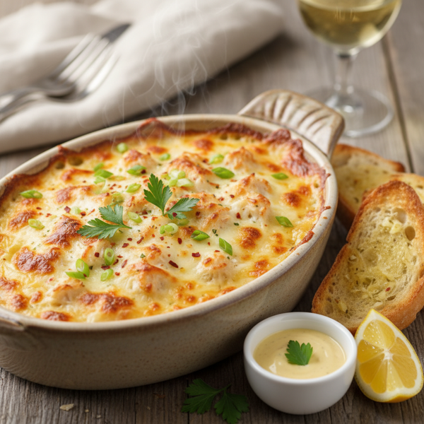 Savory Crab Cheese Delight recipe