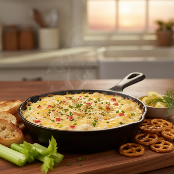 Savory Crab Delight Dip recipe