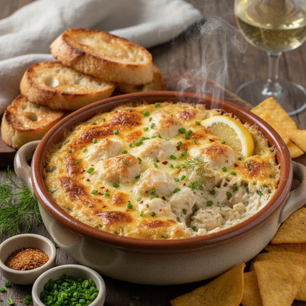 Savory Crab Dip Delight recipe