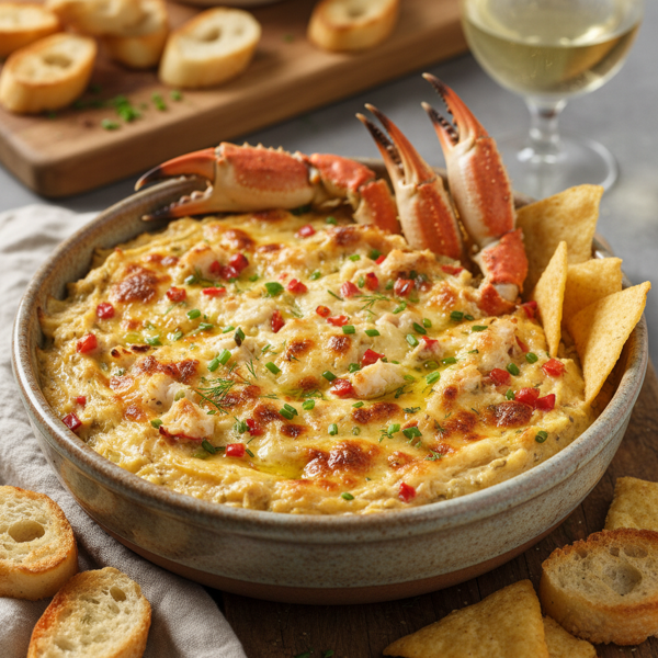 Savory Crab & Cream Cheese Spread recipe