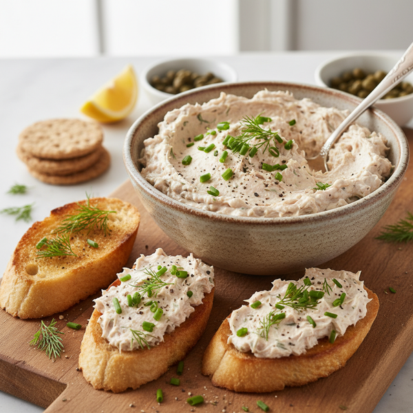 Savory Cream Cheese Tuna Spread recipe