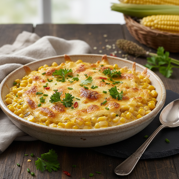 Savory Creamy Corn Delight recipe