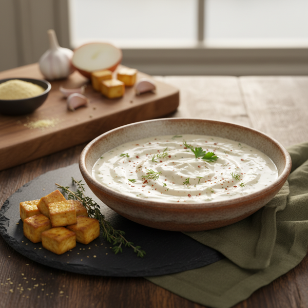 Savory Creamy Tofu Sauce recipe