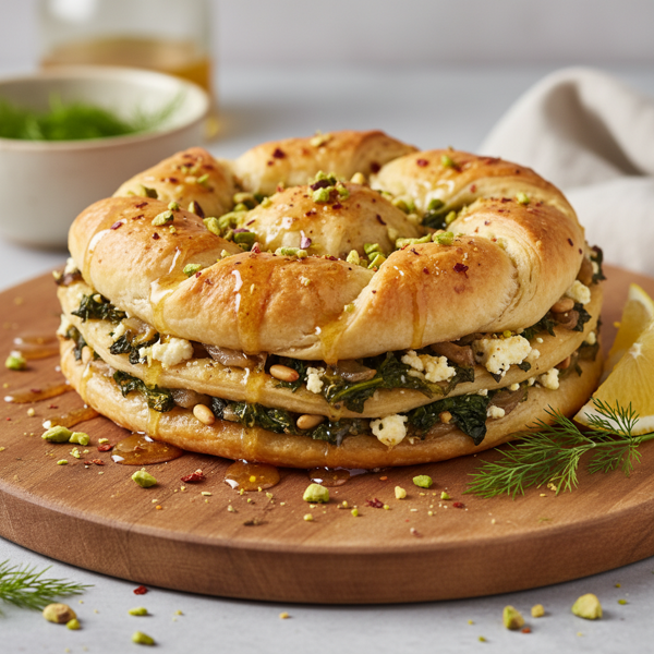 Savory Crescent Roll Baklava Delight recipe