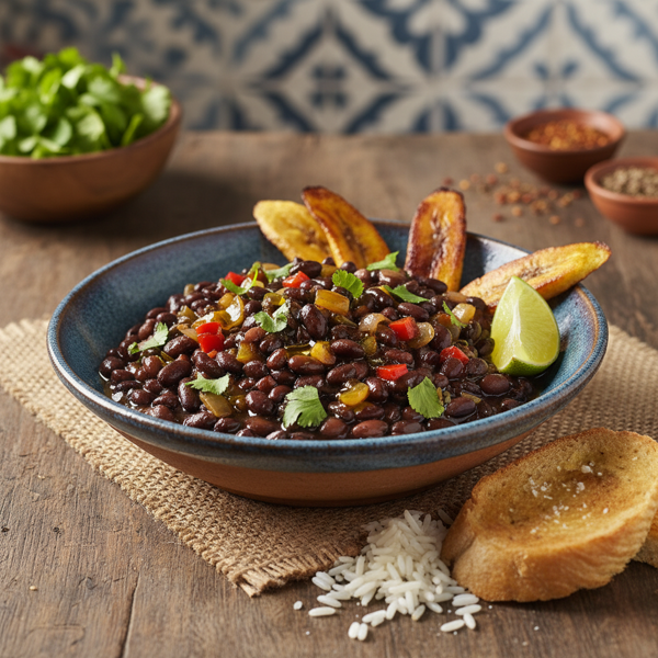 Savory Cuban Black Bean Delight recipe