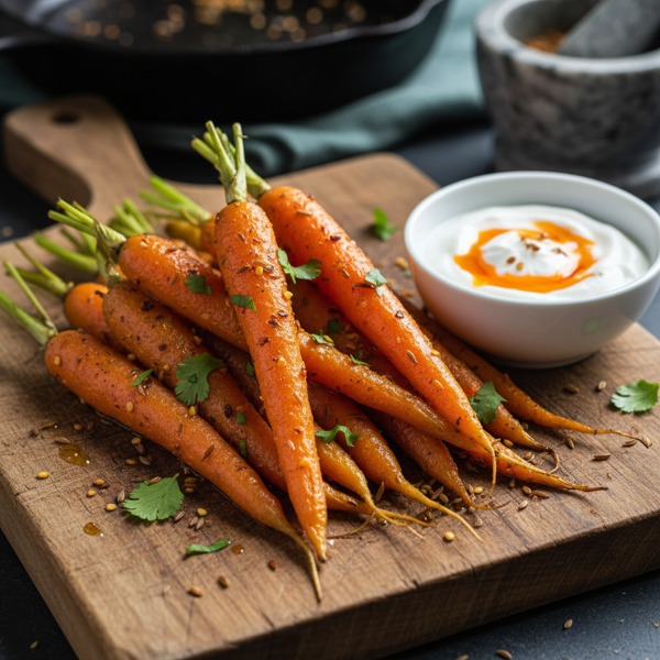 Savory Cumin-Spiced Carrots recipe