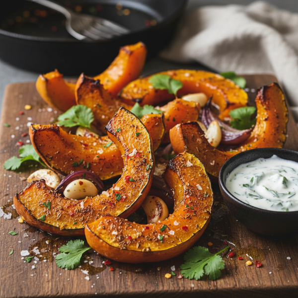 Savory Cumin-Spiced Roasted Kabocha Squash recipe