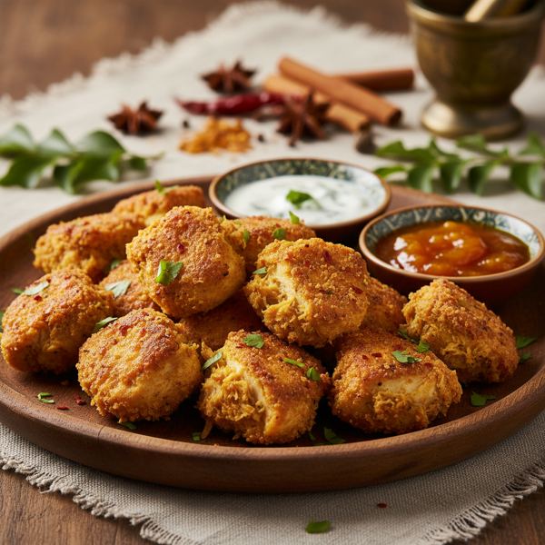 Savory Curried Chicken Bites recipe