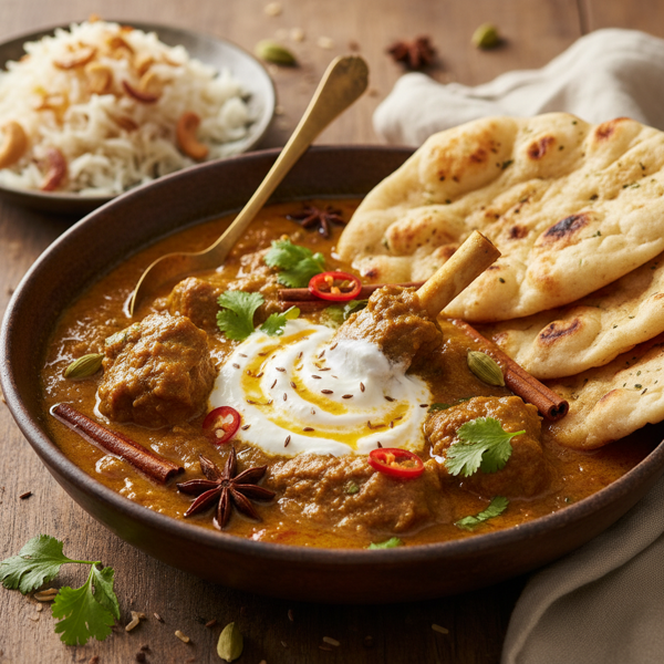 Savory Curried Lamb Delight recipe