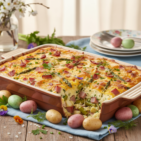 Savory Easter Brunch Casserole recipe