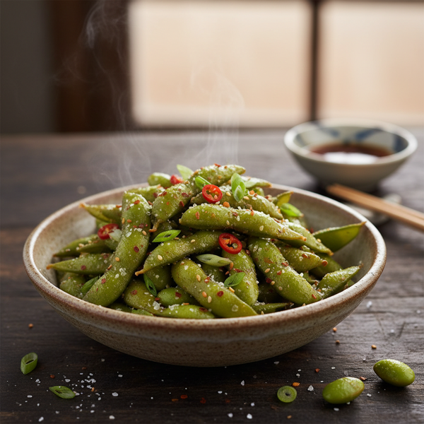 Savory Edamame Snack recipe
