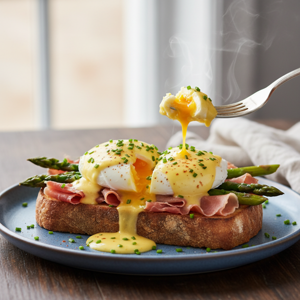 Savory Eggs Benedict Delight recipe