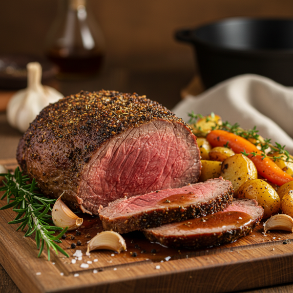 Savory Eye of Round Roast recipe