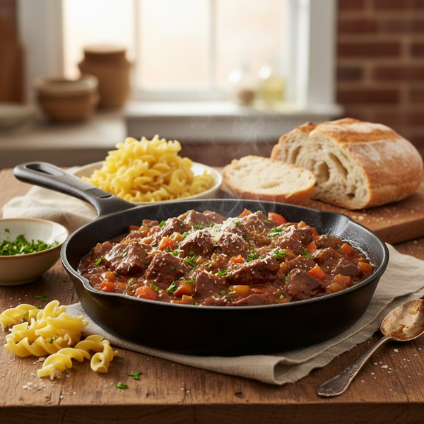 Savory Family-Style Beef Sauce recipe