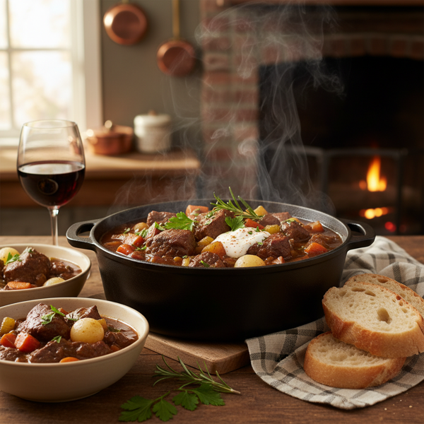 Savory Family-Style Beef Stew recipe