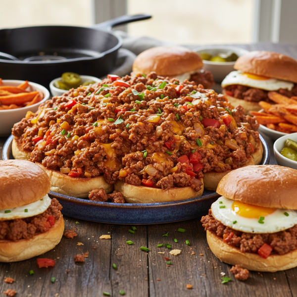 Savory Family-Style Sloppy Joes recipe
