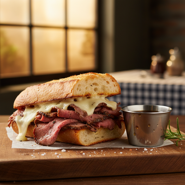Savory French Dip Au Jus recipe