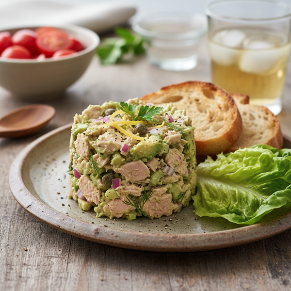 Savory Fresh Tuna Salad Delight recipe
